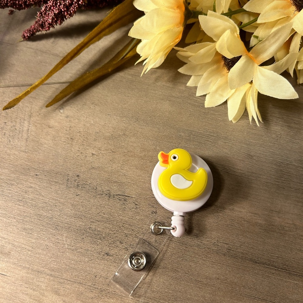 Rubber Ducky Badge Reel